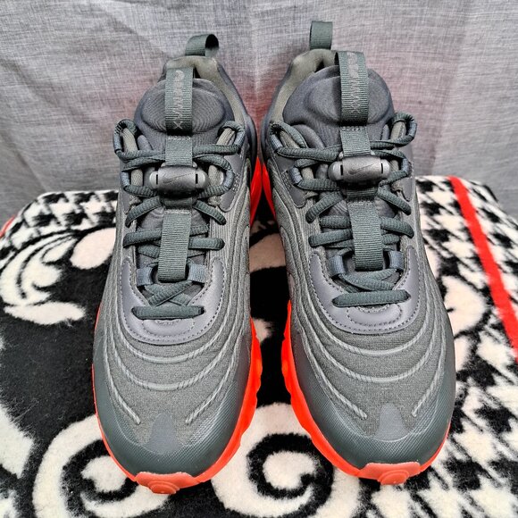 %Men Nike Air Max 270 React ENG Size 8 Dark Smoke Gray Crimson / A 23 main image 14